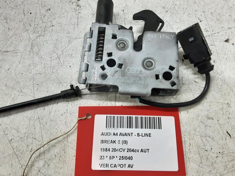 VERROUILLAGE DE CAPOT AVANT Audi A4 09/19 - 25