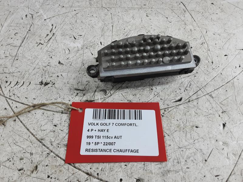 HEATER RESISTOR Vw GOLF VII 1/17 - 2/20 FaceLift