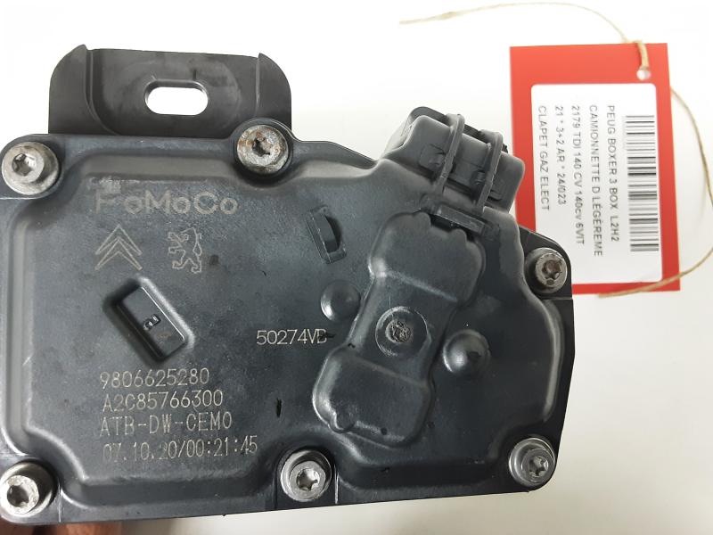 ELECTRIC GAS VALVE Peugeot BOXER 14+