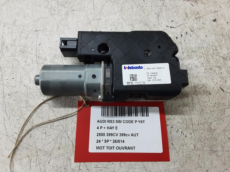 MOTOR SCHUIFDAK Audi RS3 2019+