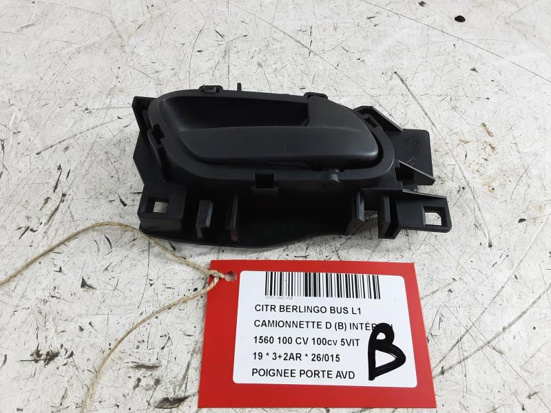 POIGNEE DE PORTE AVANT DROITE Citroen BERLINGO 08 - 18