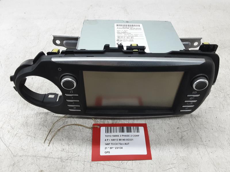 GPS NAVIGATION Toyota YARIS (5) 9/14 - 2/20
