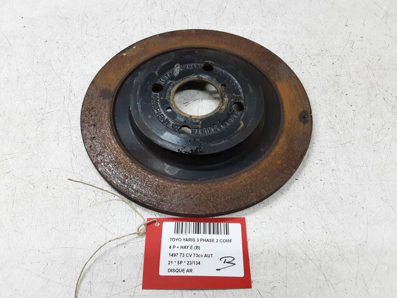 REAR BRAKE DISC Toyota YARIS (5) 9/14 - 2/20