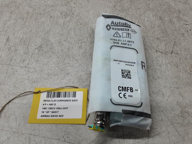 AIRBAG STOEL RECHTS VOOR Renault CLIO V 06/19+