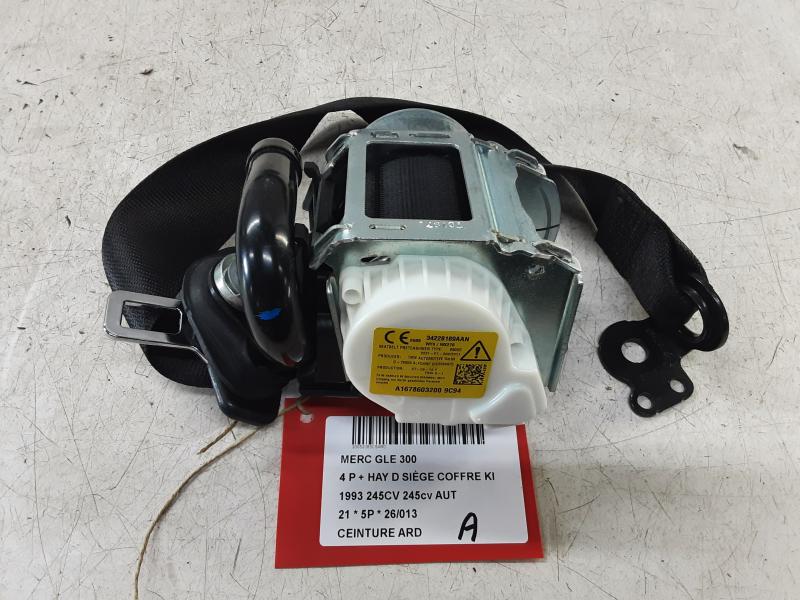 SICHERHEITTSGURT RECHTS HINTEN Mercedes-Benz GLE W167/C167 19+