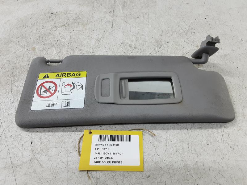 PARE-SOLEIL DROIT Bmw 1 F40 7/19+