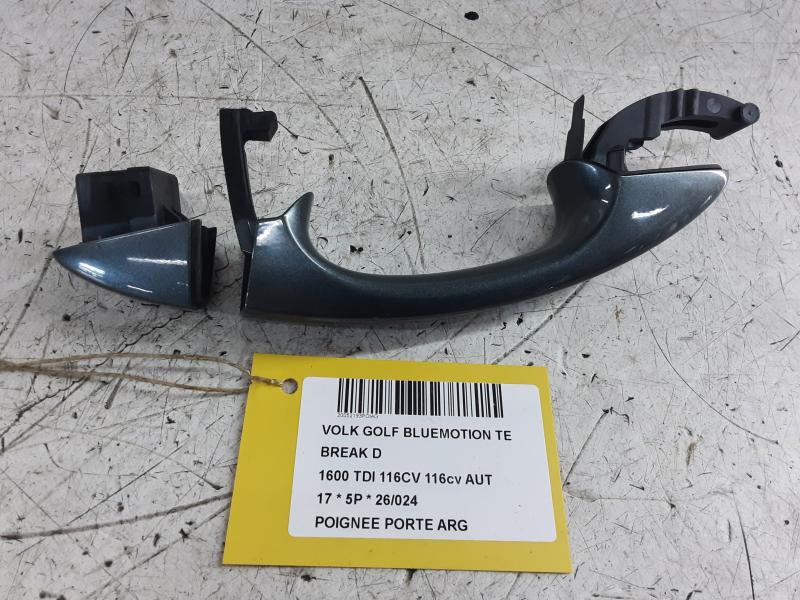 DOOR HANDLE REAR LEFT Vw GOLF VII 1/17 - 2/20 FaceLift