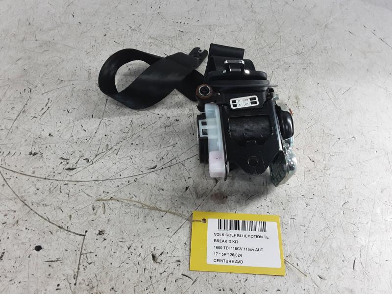 FRONT SEATBELT RIGHT Vw GOLF VII 1/17 - 2/20 FaceLift