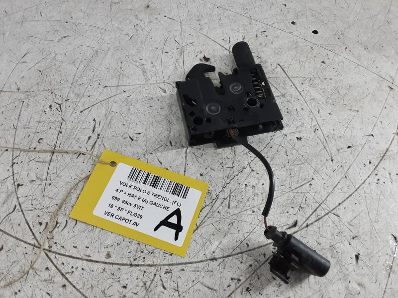 VERGRENDELING MOTORKAP Vw POLO (AW/BZ) 10/17 - 9/21