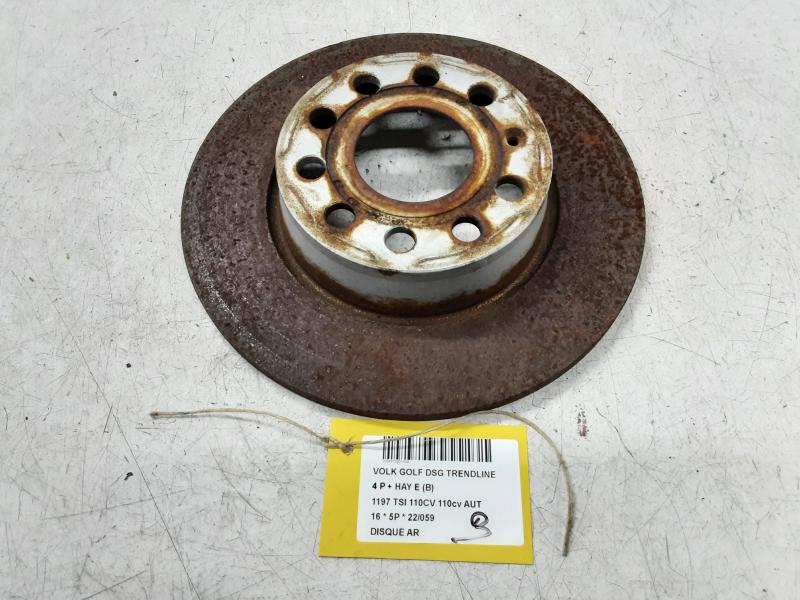REMSCHIJF ACHTER Vw GOLF VII 11/12 - 17
