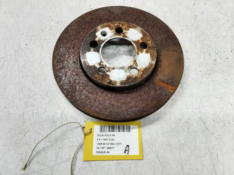 FRONT BRAKE DISC Vw POLO (6R) 6/09 - 4/14