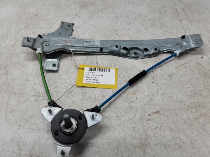 REAR LEFT WINDOW DOOR MECHANISM Peugeot 208 3/12 - 7/15