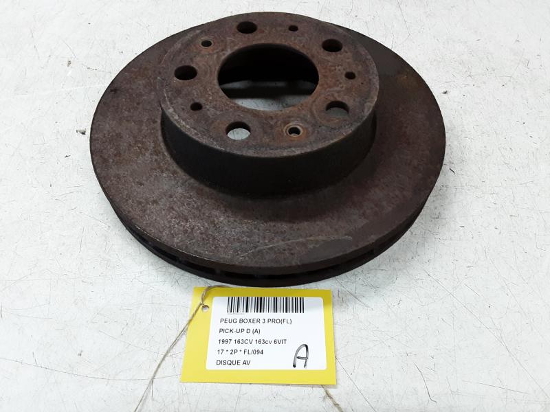 REMSCHIJF VOOR Peugeot BOXER 14+