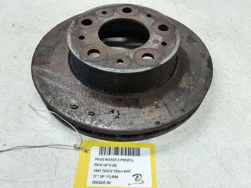 REMSCHIJF VOOR Peugeot BOXER 14+