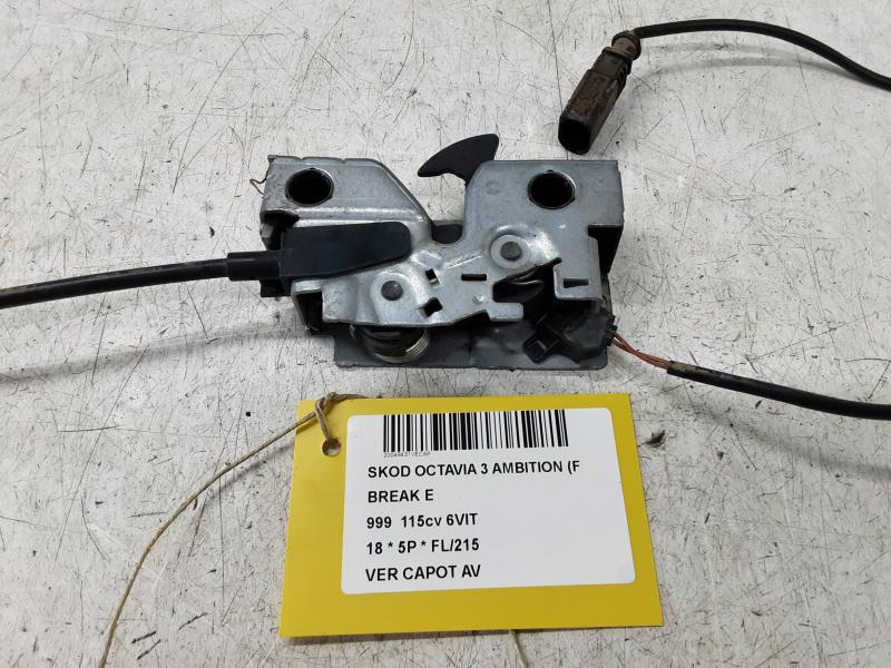 VERGRENDELING MOTORKAP Skoda OCTAVIA (5E) FaceLift 3/17 - 20