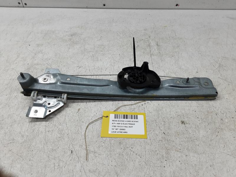 REAR LEFT WINDOW DOOR MECHANISM Renault SCENIC 9/16+