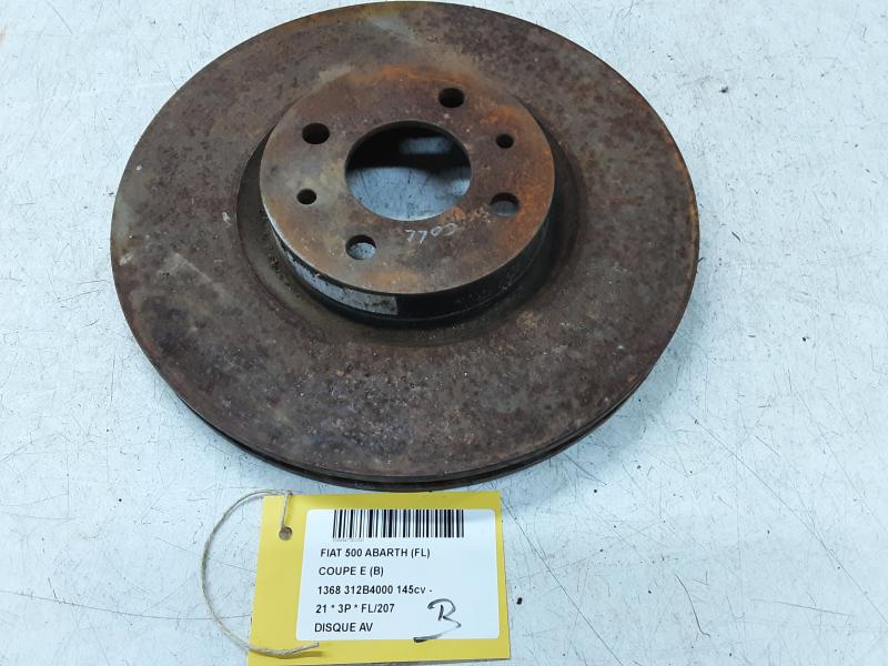 REMSCHIJF VOOR Fiat 500 7/15+