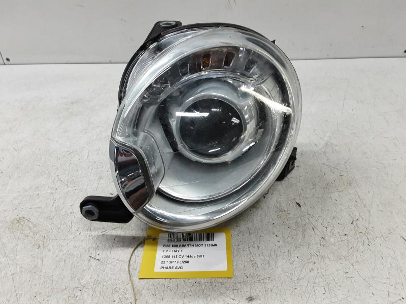 HEADLIGHT LEFT Fiat 500 7/15+