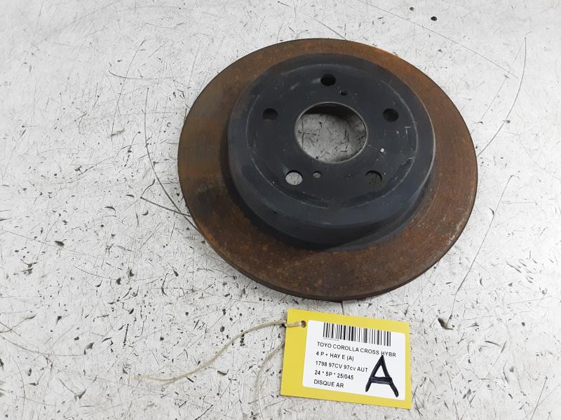 REMSCHIJF ACHTER Toyota COROLLA CROSS 1/23+