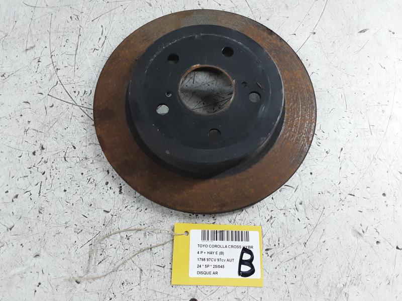 REMSCHIJF ACHTER Toyota COROLLA CROSS 1/23+