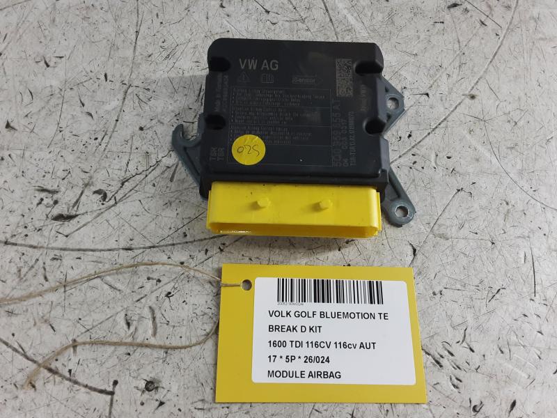 AIRBAG MODULE Vw GOLF VII 1/17 - 2/20 FaceLift