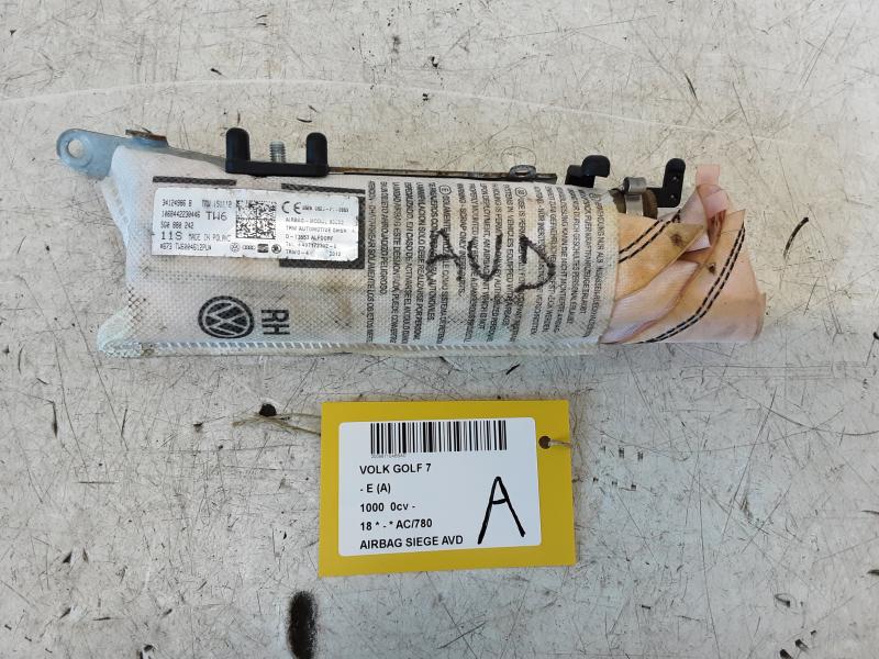 AIRBAG STOEL RECHTS VOOR Vw GOLF VII 1/17 - 2/20 FaceLift