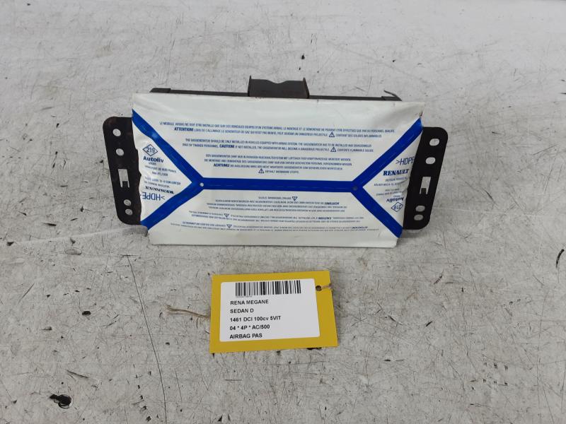 AIRBAG PASSAGIER Renault MEGANE 11/02 - 09
