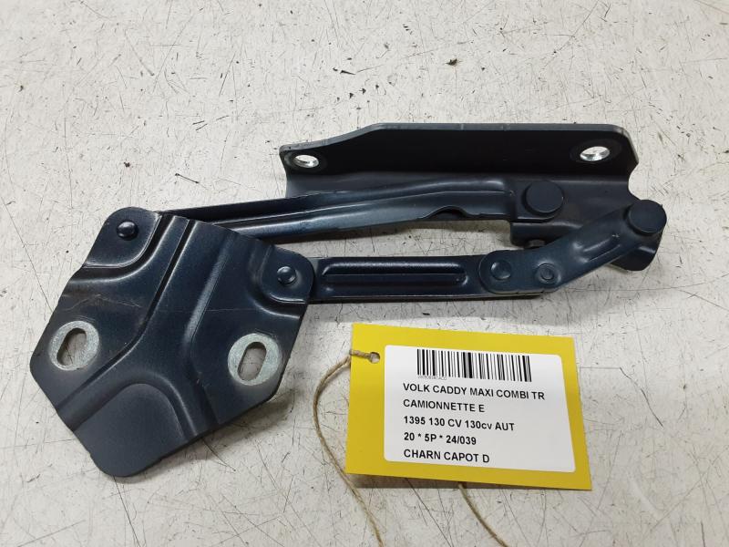 CHARNIERE DE CAPOT DROITE Vw CADDY 05/15 - 20