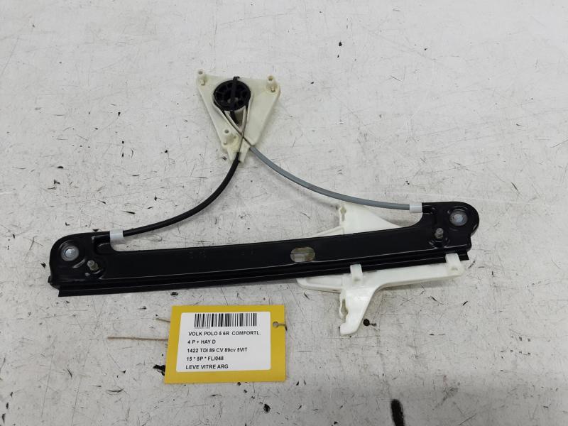 REAR LEFT WINDOW DOOR MECHANISM Vw POLO (6R) FaceLift 5/14 - 17
