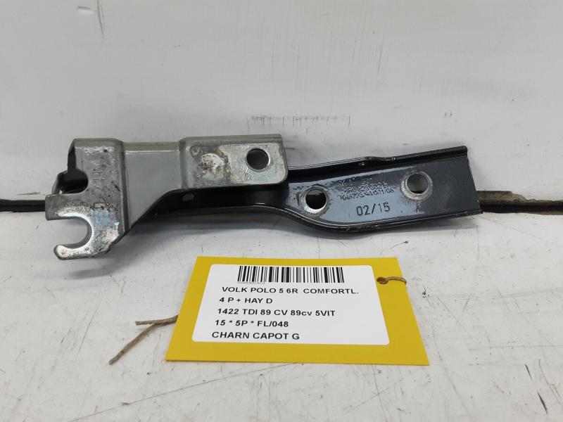 LEFT HINGE BONNET Vw POLO (6R) FaceLift 5/14 - 17