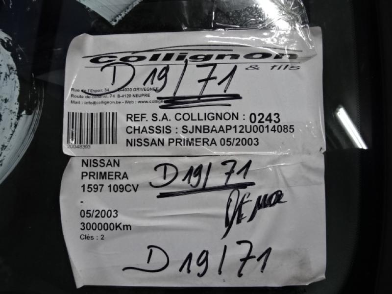 Nissan PRIMERA 02/02+ P12 