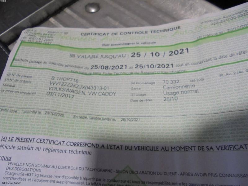 Vw CADDY 05/15 - 20 
