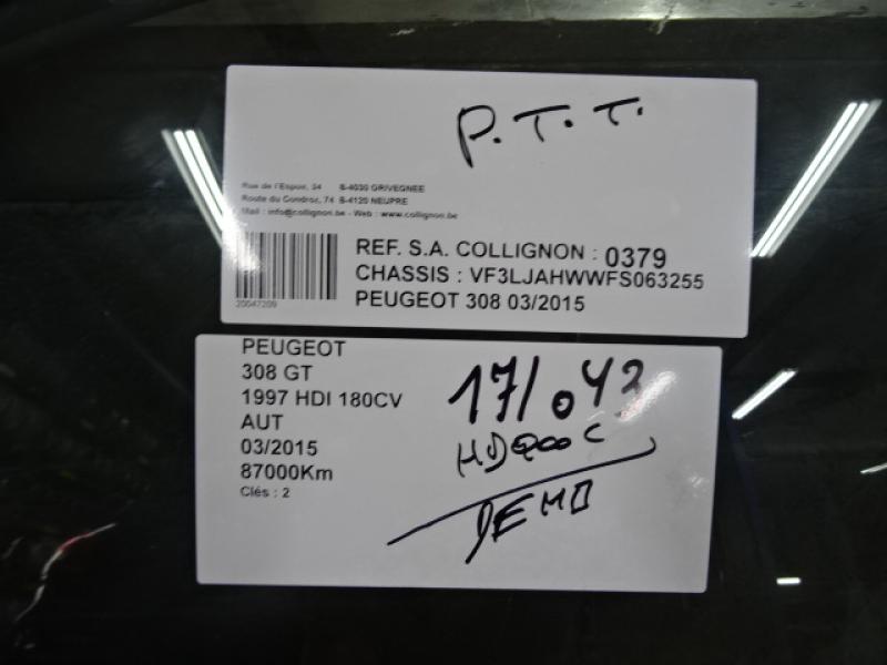 Peugeot 308 (2) 9/13-6/17 
