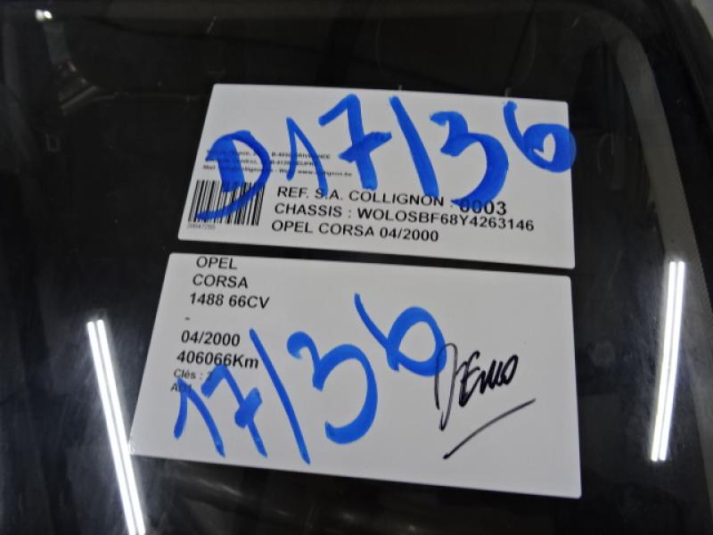Opel CORSA B 04/93 - 09/00 