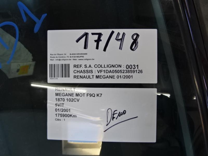 Renault MEGANE - 10/02 