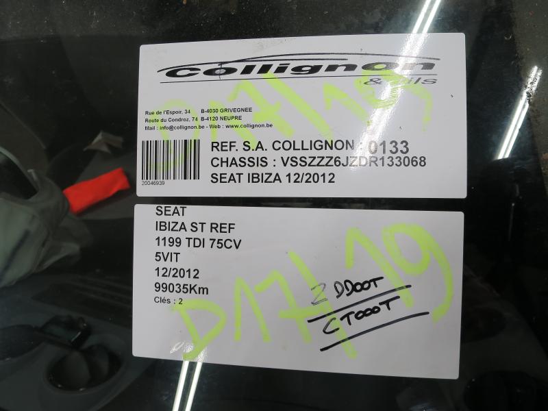 Seat IBIZA MK4 (6J) 4/12 - 7/2015 