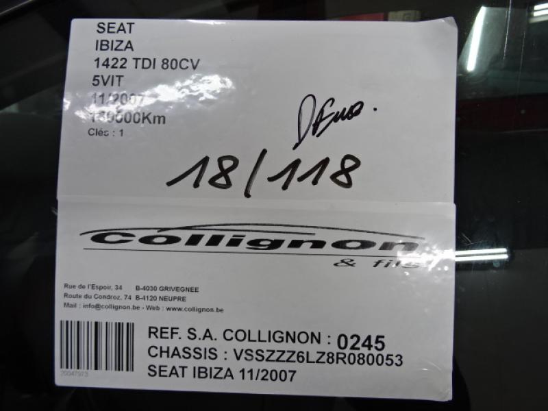 Seat IBIZA MK3 (6L1) 6/02 - 08 