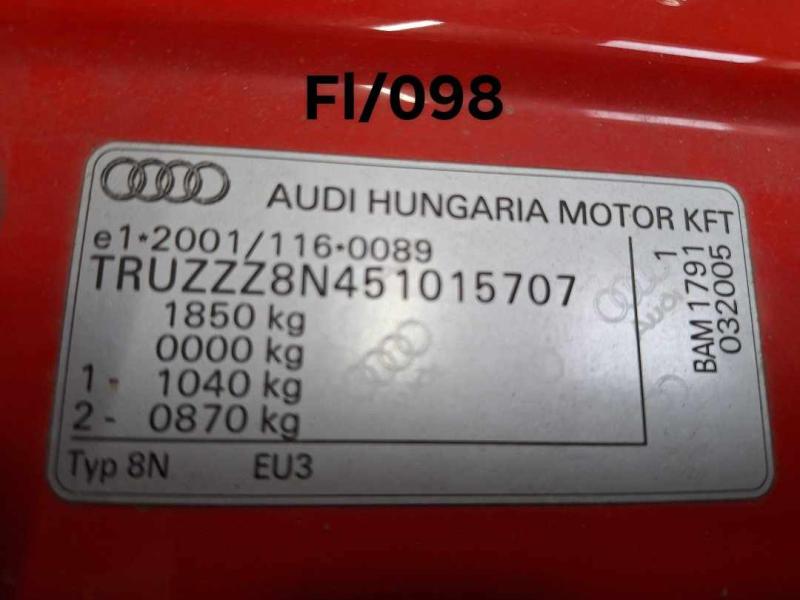 Audi TT 10/98 - 06 