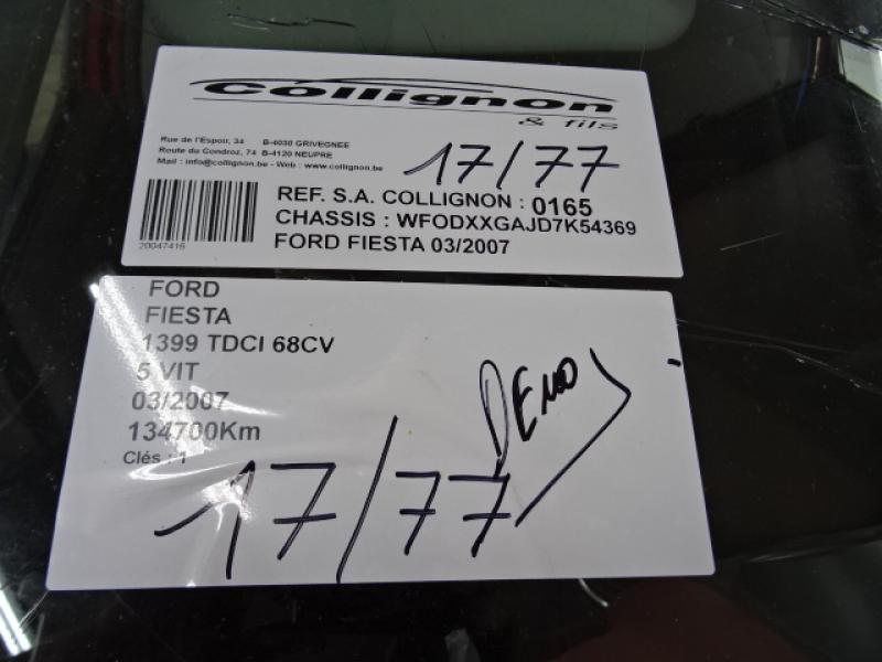 Ford FIESTA 11/05 - 10/08 