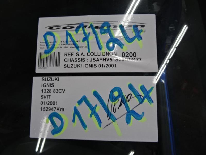 Suzuki IGNIS 01/00 - 03 