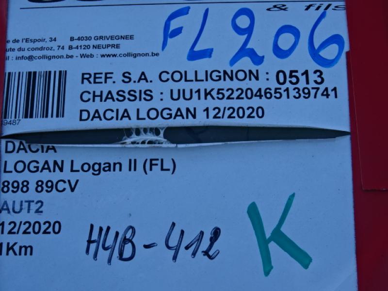Dacia LOGAN 12/16 - 20 