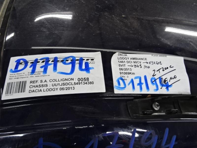 Dacia LODGY 3/12+ 