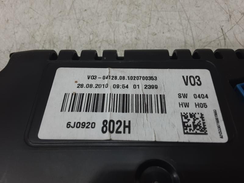 KM ODOMETER Seat IBIZA MK4 (6J) 08 - 12
