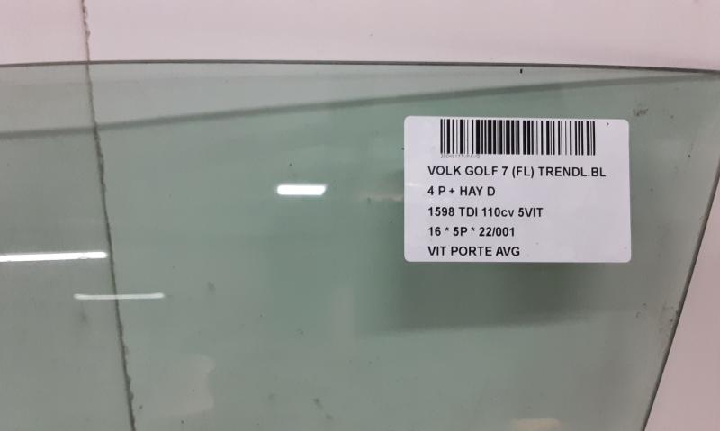 RUIT VOOR LINKS Vw GOLF VII 11/12 - 17