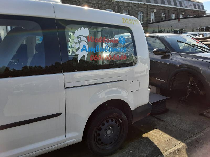 HINTERER LINKER FLÜGEL Vw CADDY 05/15 - 20