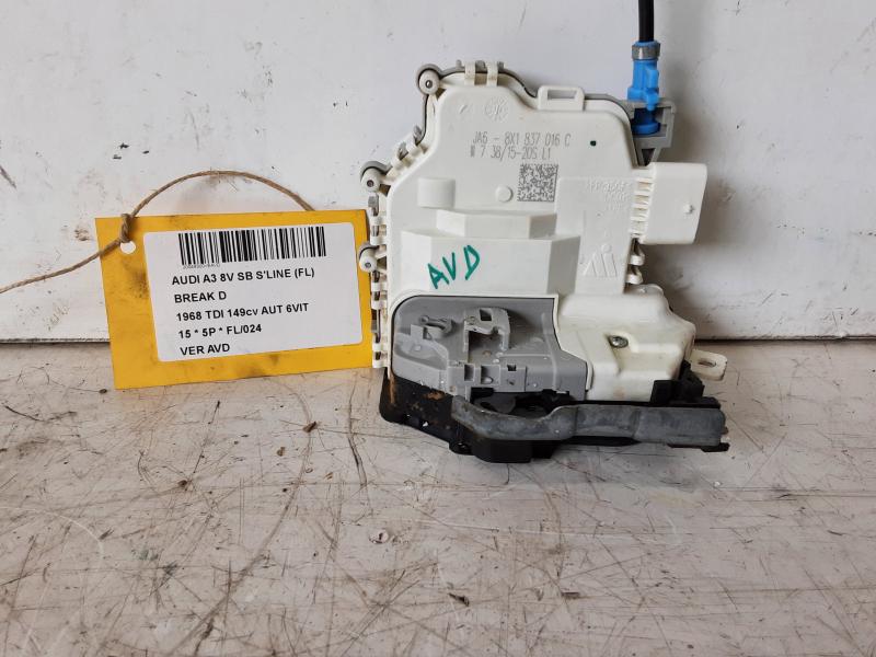 VERROUILLAGE DE PORTE AVANT DROITE Audi A3 3,5D 9/12 - 16