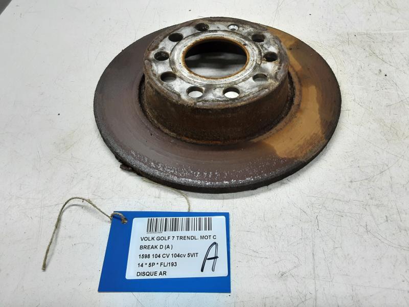 BREMSSCHEIBE HINTEN Vw GOLF VII 11/12 - 17