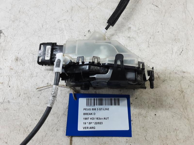 VERGRENDELING ACHTER LINKS Peugeot 508 9/18+