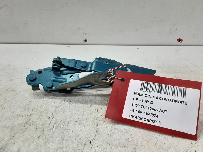 RIGHT HINGE BONNET Vw GOLF V 11/03 - 08