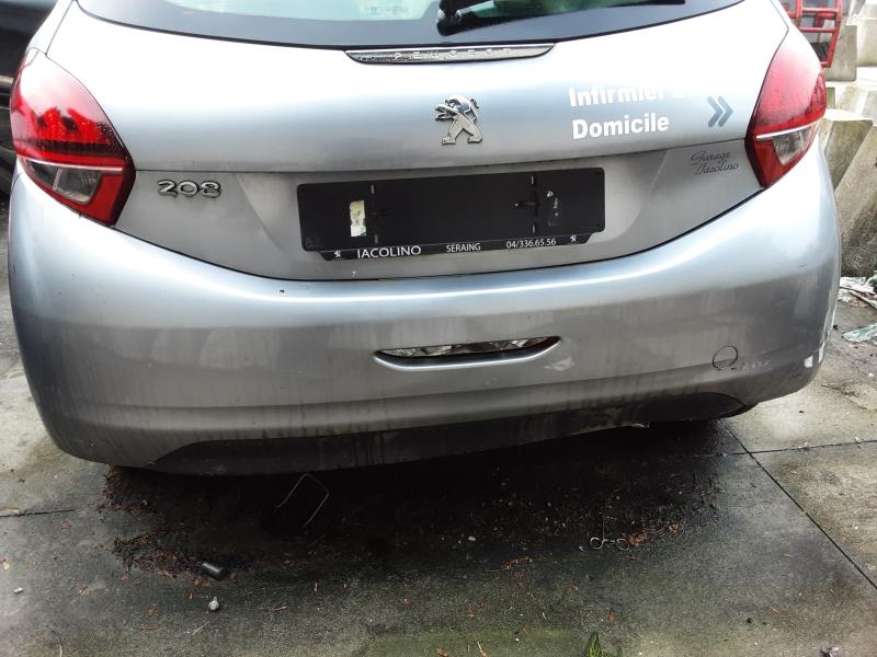 PARE-CHOCS ARRIERE Peugeot 208 8/15 - 20